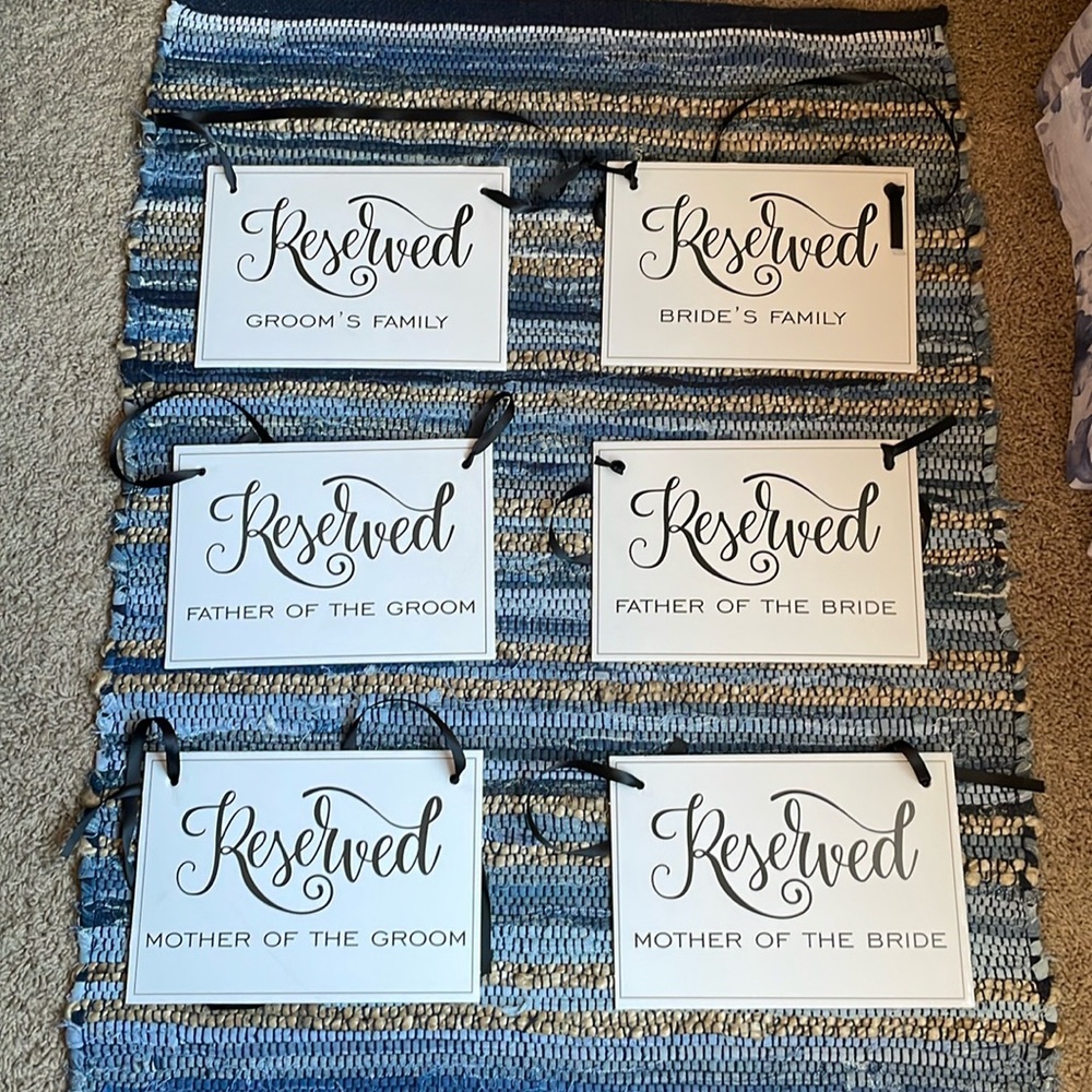 Wedding Chair Holders